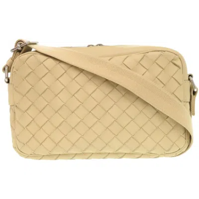 Pre-owned Bottega Veneta Beige Leather Shoulder Bag () In Sand