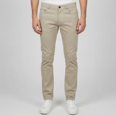 Pre-owned Bottega Veneta Beige Linen Blend Straight Fit Pants M