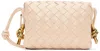 Bottega Veneta Beige Mini Loop Camera Bag In 7677 Macaroon Muse B