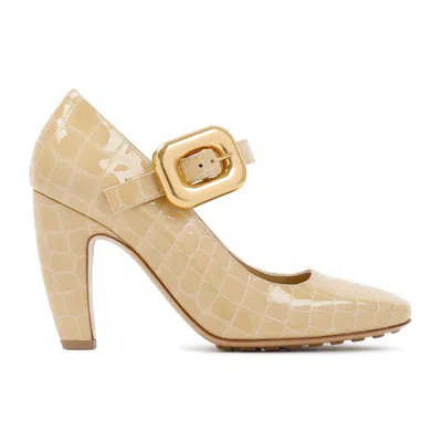 BOTTEGA VENETA BOTTEGA VENETA BEIGE MOSTRA MARY JANE PUMP