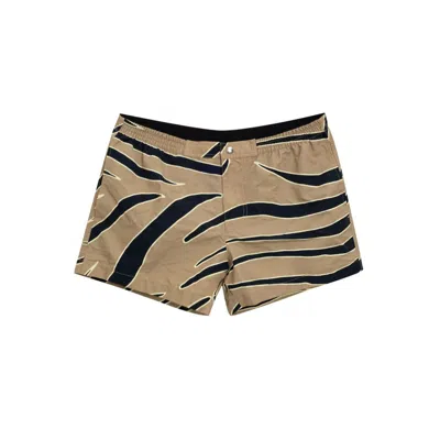 BOTTEGA VENETA BEIGE POLYAMIDE SWIMWEAR