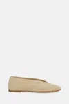 Bottega Veneta Beige Slip-on Ballet Flats In Neutral