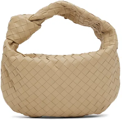 Bottega Veneta Teen Jodie Leather Bag In Nude