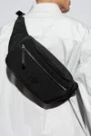 Bottega Veneta Belt Bag With Logo In Black