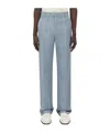 Bottega Veneta Belt-loop Casual Pants In Gray