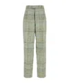Bottega Veneta Embroidered Viscose Blend Palazzo Pant In Nude
