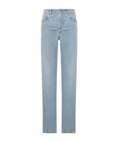 Bottega Veneta Belt Loop Jeans In Blue