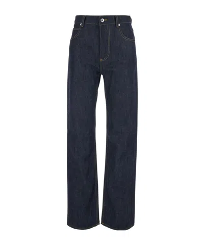 Bottega Veneta Straight-leg Denim Jeans In Black