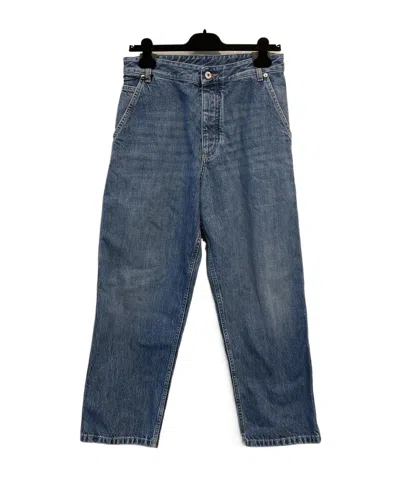 Bottega Veneta Belt-loop Jeans In Blue