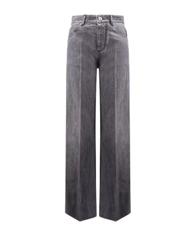 Bottega Veneta Belt Loop Jeans In Gray