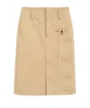 Bottega Veneta Midi Skirt In Nude
