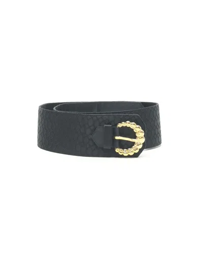 Bottega Veneta Belt, Size 80 In Black
