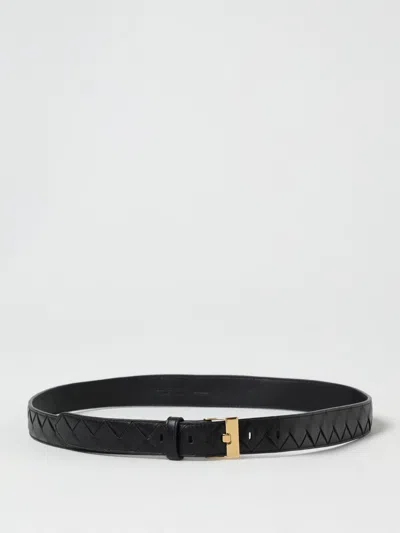 Bottega Veneta Intrecciato Design Belt In Multicolor
