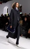 Bottega Veneta Belted Wool Mohair Canvas Coat In Black