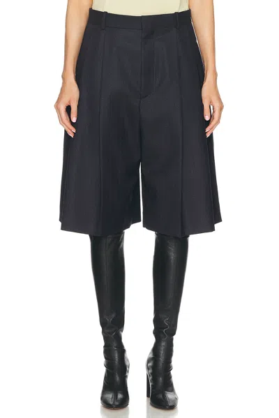 Bottega Veneta Bermuda Short In Black