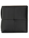Bottega Veneta Bi-fold Cassette Wallet In Black
