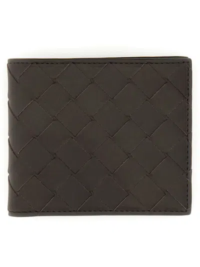 Bottega Veneta "bi-fold" Wallet In Brown