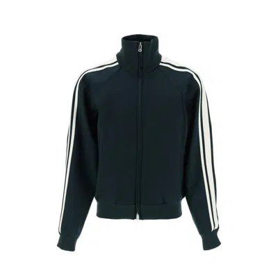 Bottega Veneta Bicolor Elastane Jackets And Coat In Black