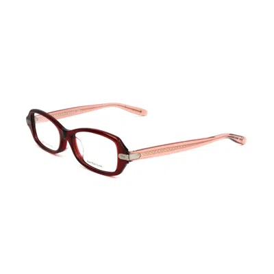 Bottega Veneta Bicolor Plastic Frames In Burgundy