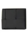 Bottega Veneta Bifold Cassette Wallet In Black