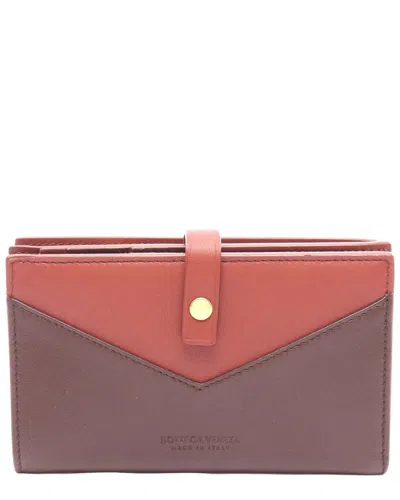 Bottega Veneta Bifold Wallet (authentic Pre-loved) In Brown