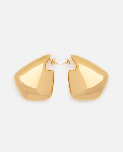 Bottega Veneta Big Fin Earrings In Gold