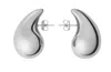 Bottega Veneta Small Drop Earrings In Metallic