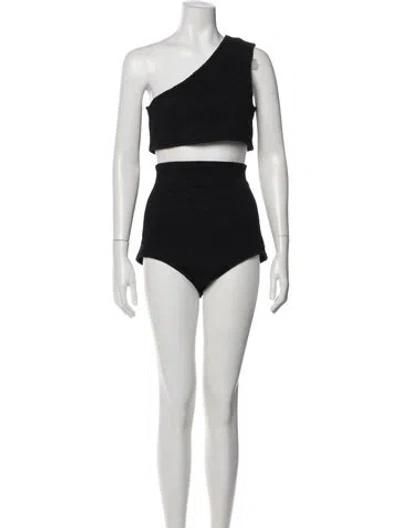 Pre-owned Bottega Veneta Bikini In Black