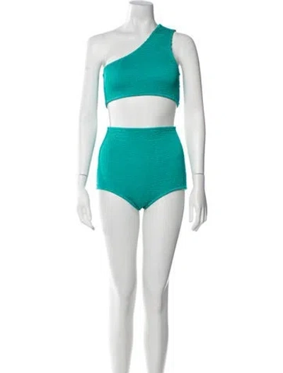 Pre-owned Bottega Veneta Bikini In Blue
