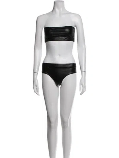 Pre-owned Bottega Veneta Bikini W/ Tags In Black