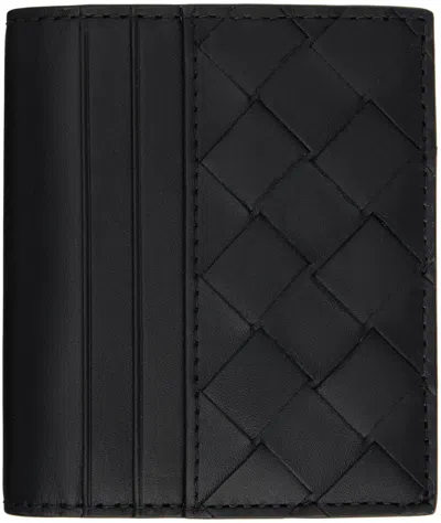 Bottega Veneta Black 15 Bi-fold Bill Wallet
