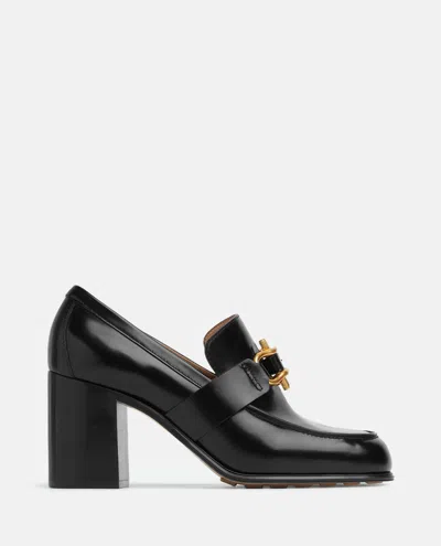 Bottega Veneta Black Monsieur Heels In 1000 Black