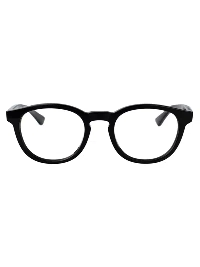 BOTTEGA VENETA BOTTEGA VENETA BLACK ACETATE OPTICAL GLASSES