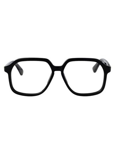 Bottega Veneta Black Acetate Optical Glasses
