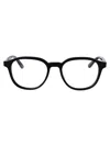 Bottega Veneta Black Acetate Optical Glasses In Black
