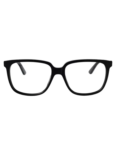 Bottega Veneta Black Acetate Optical Glasses