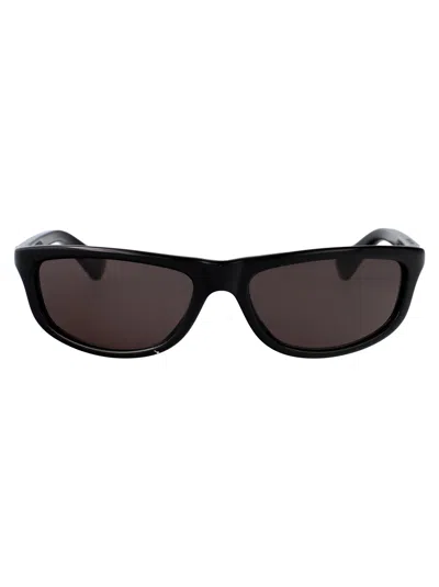 Bottega Veneta Black Acetate Sunglasses