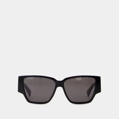 Bottega Veneta Black Acetate Sunglasses