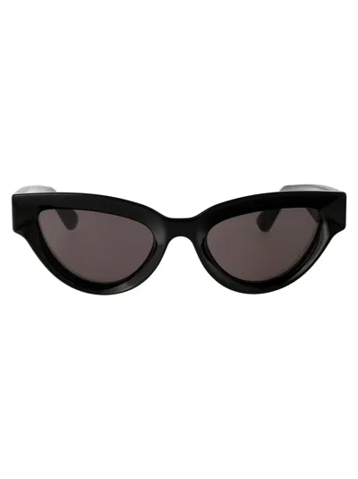 Bottega Veneta Black Acetate Sunglasses