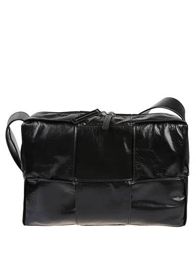 Bottega Veneta Black Arco Medium Crossbody Bag