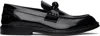 Bottega Veneta Men's Tie Brushed Calfskin Bit Loafers In 1000