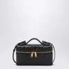 Bottega Veneta Bang Bang Vanity Intrecciato Leather Tote In Black