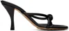 Bottega Veneta Black Blink Mules In 1000-black