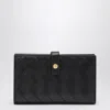 Bottega Veneta | Black Braided Wallet In Black