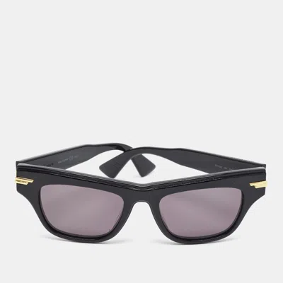 Pre-owned Bottega Veneta Black Bv1122s Unapologetic Cat Eye Sunglasses
