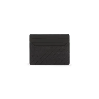 Bottega Veneta Black Calf Leather Wallet