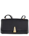 Bottega Veneta Black Calfskin Leather The Angle Bag (authentic Pre-loved) In Black