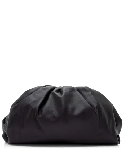 Bottega Veneta Black Calfskin The Pouch Clutch (authentic Pre-loved)