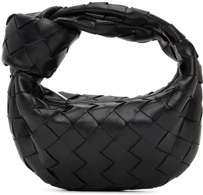 Bottega Veneta Black Candy Jodie Bag In 8803 Black Silver