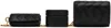 Bottega Veneta Black 'card Case On Chain' Bag In 8425 Black Gold